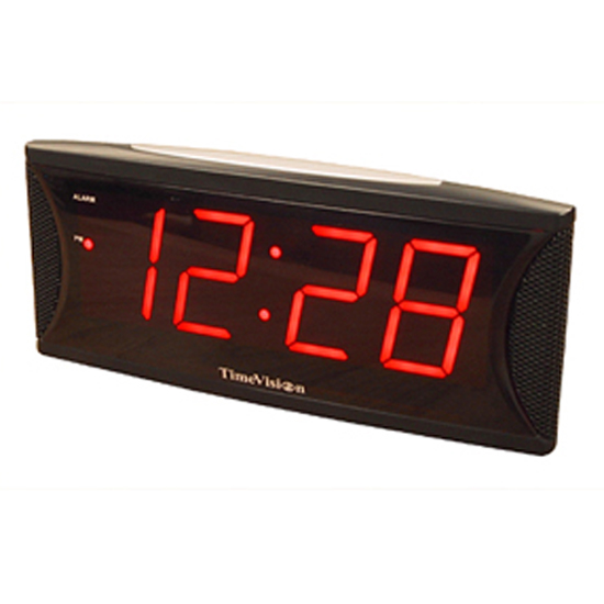 Super Loud 2 Inch Red LED Alarm Clock - Click Image to Close